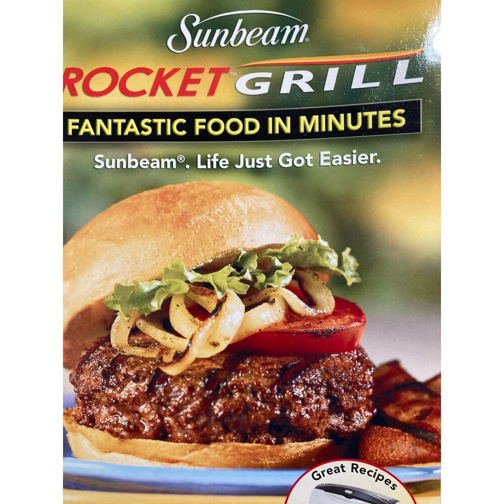Sunbeam Rocket Grill RG24 Indoor Refill Parchment Bags Included